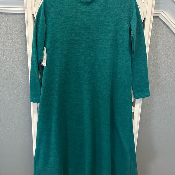 NWT Small LulaRoe Sarah Duster Cardigan Teal - Picture 3 of 5
